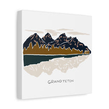 Load image into Gallery viewer, Grand Teton National Park Canvas Wall Art