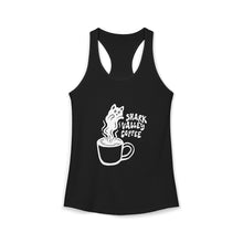 Load image into Gallery viewer, Shark Valley Coffee Halloween Cat Tank Top