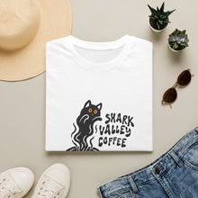 Load image into Gallery viewer, Shark Valley Coffee's Halloween Cat Tee