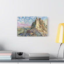 Load image into Gallery viewer, Kings Canyon National Park Painted Canvas Print