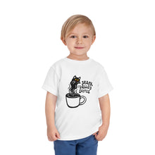 Load image into Gallery viewer, Shark Valley Coffee - Toddler Short Sleeve Tee