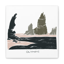 Load image into Gallery viewer, Olympic National Park Canvas Wall Art