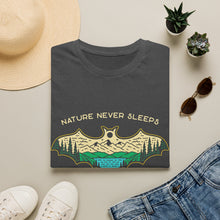 Load image into Gallery viewer, Halloween "Nature Never Sleeps" Tee