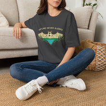 Load image into Gallery viewer, Halloween "Nature Never Sleeps" Tee