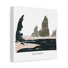 Load image into Gallery viewer, Olympic National Park Canvas Wall Art