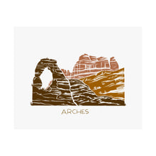 Load image into Gallery viewer, Arches National Park Poster