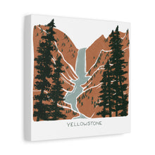 Load image into Gallery viewer, Yellowstone National Park Canvas Wall Art