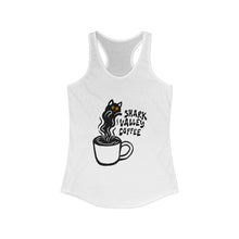 Load image into Gallery viewer, Shark Valley Coffee Halloween Cat Tank Top