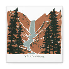 Load image into Gallery viewer, Yellowstone National Park Canvas Wall Art