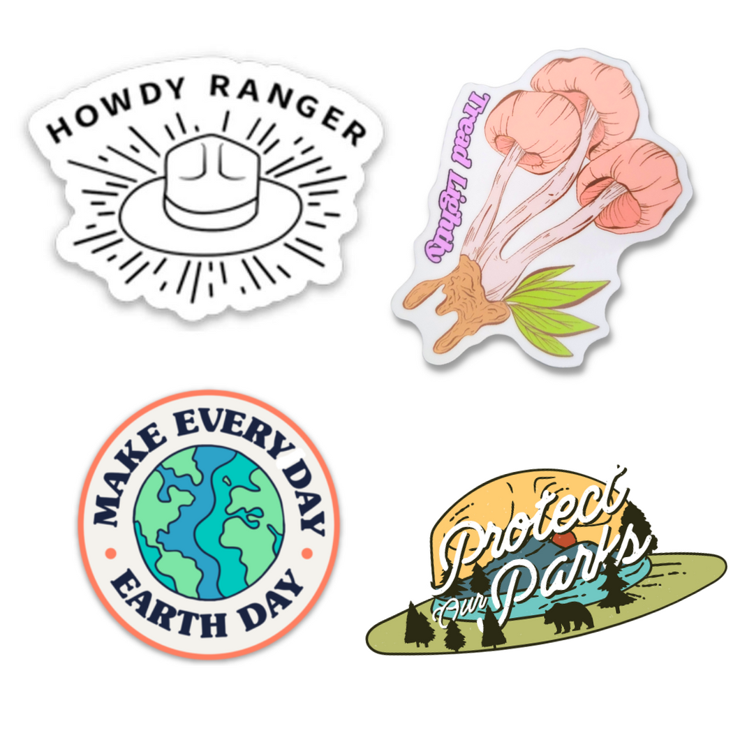Sticker 4-Pack:  