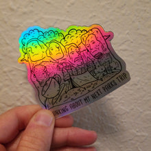 Load image into Gallery viewer, &quot;Thinking About My Next Parks Trip&quot; Sticker 💭🌄