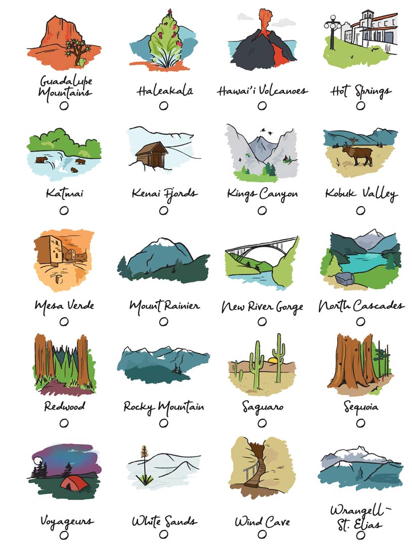 63-national-parks-checklist-poster-includes-new-river-gorge-howdy-ranger for Free Printable National Park Checklist 63 National Parks Checklist Poster (includes New River Gorge) – Howdy Ranger for Free Printable National Park Checklist