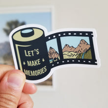 Load image into Gallery viewer, Let's Make Memories - Sticker 📸