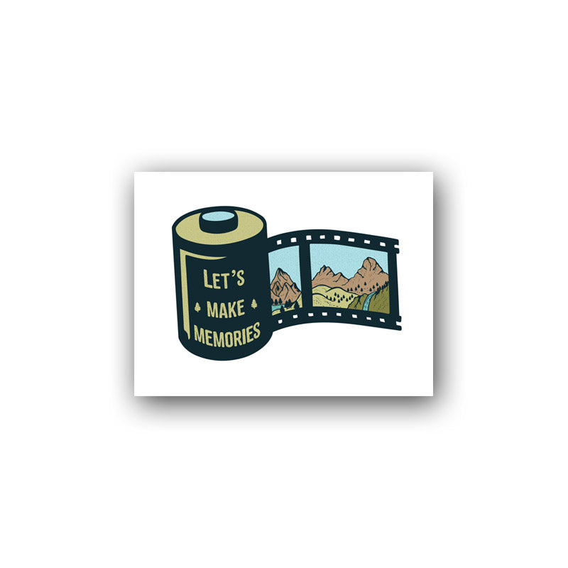 Let's Make Memories - Small 6x8 Poster 📸
